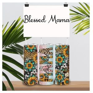 Blessed  Mama Tumbler